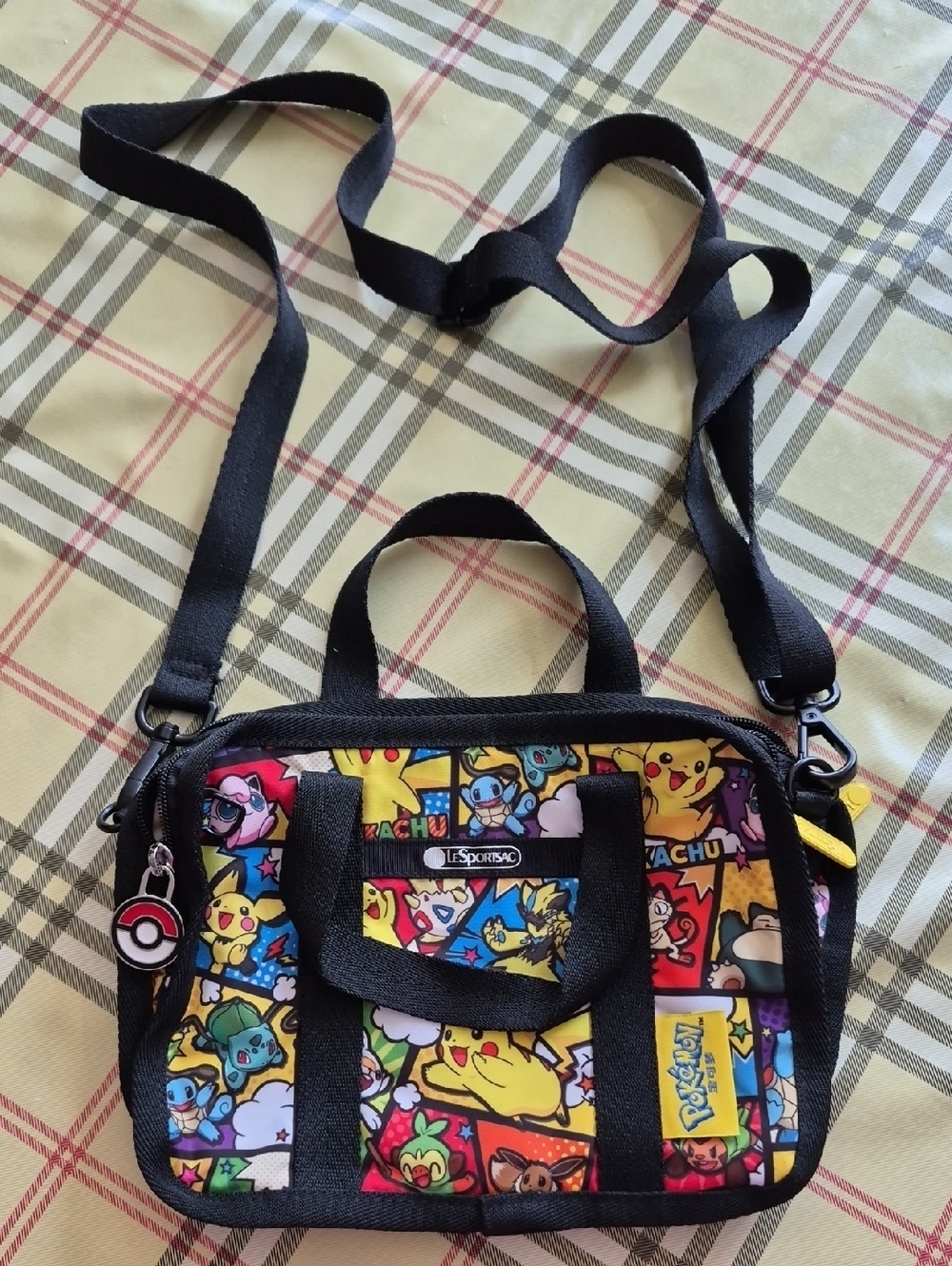 Lesportsac Pokemon Crossbody Bag.